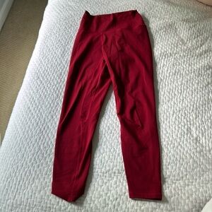 Red athletic leggings - Yunoga - size xs